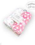 M/C 2 PACK FLEECE BLANKET BUNNIES