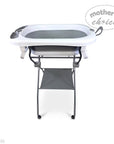 FOLDABLE BABY BATHTUB WITH THERMOMETER AND STAND