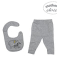 Mothers Choice 5 Piece Gift Set Grey Elephant