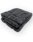 Mothers Choice Single Layer Jacquard Blanket Grey