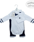 baby boy clothes 3 piece sailor romper set