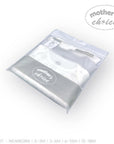 Baby blanket in clear packaging with 'mother's choice' branding on a white background