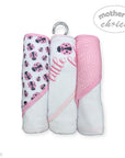 Mothers Choice 3 Piece Hooded Towels And 3 Piece Facecloths Ladybug