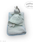 M/C SHERPA BLANKET & RABBIT DUDU BLUE