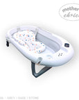 BABY BATH LARGE WITH DUCK &TOYS &CUSHION