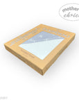 Bamboo hooded towel packaging with 'Mother's Choice' branding on a white background