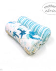 M/C 2 PACK FLEECE BLANKET DINO