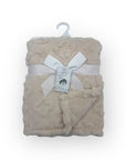Mothers Choice Single Layer Jacquard Blanket Acru