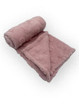 Mothers Choice Single Layer Jacquard Blanket Pink