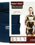 Mothers Choice 4 Way Baby Carrier Navy