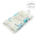 Mothers Choice 6 Pack Washcloth Set Blue Elie