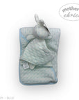 M/C SHERPA BLANKET & RABBIT DUDU BLUE