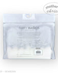 Clear packaging of baby basics with 'Mother's Choice' branding on a white background