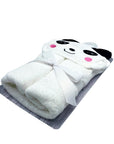 100% cotton towel baby panda design