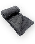 Mothers Choice Single Layer Jacquard Blanket Grey