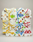 Mother's Choice Baby Fleece Gown And Slipper Set