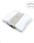 Mothers Choice 3 Piece Hooded Towels And 3 Piece Facecloths Brown Bear