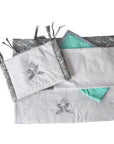 Mothers Choice Baby Bedding Set 'Mint Giraffe'