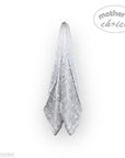 Gray textured fabric on a white background with 'mother's choice' branding.