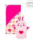 hooded towel set with mitten baby bath essentials