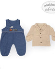Mothers Choice Boys 2 Piece Dungaree Set