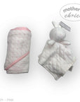 M/C SHERPA BLANKET & RABBIT DUDU PINK