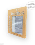 Packaged bamboo muslin wraps with 'mother's choice' branding on a white background