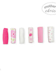 Mothers Choice 6 Pack Washcloth Set Pink Flowers