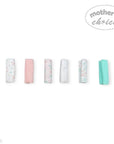 Mothers Choice 6 Pack Washcloth Set Pink Rainbow