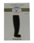 Box of Mother's Choice premium collection tights with a black tights illustration on a white background.