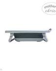 FOLDABLE BABY BATHTUB WITH THERMOMETER AND STAND