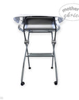 FOLDABLE BABY BATHTUB WITH THERMOMETER AND STAND