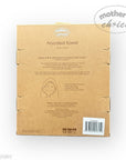 Cardboard packaging of a hooded towel with 'Mother's Choice' branding on a white background.