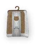 Mothers Choice Sherpa Fleece Blanket Brown