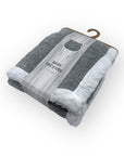 Mothers Choice Sherpa Fleece Blanket Grey