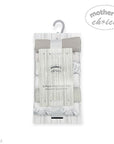 Mothers Choice 6 Pack Washcloth Set Grey Safari