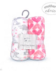 M/C 2 PACK FLEECE BLANKET BUNNIES