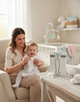 Stork And Baby Mother's Choice Girls Beige Tights 4-6 Months, soft stretchy fit for all-day wear.