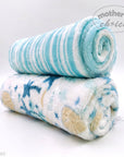 M/C 2 PACK FLEECE BLANKET DINO