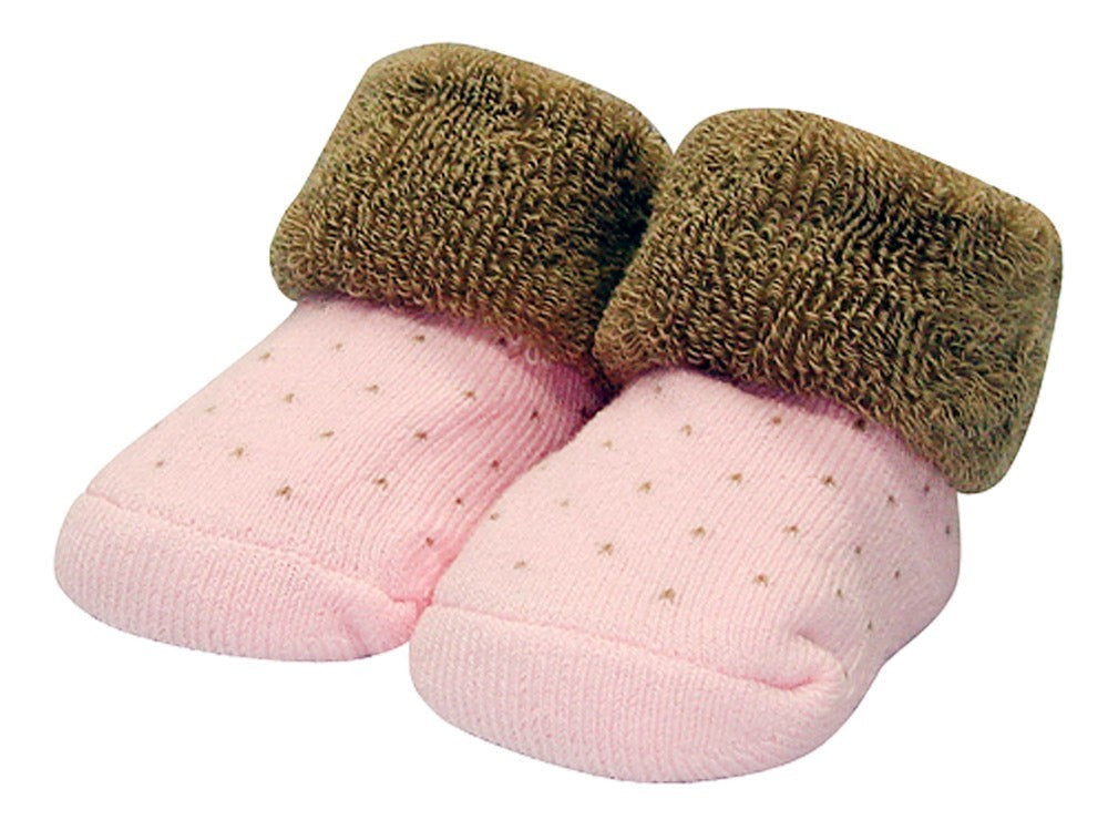 Mothers Choice Girls Box Socks Polka