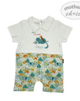 Mothers Choice  Boys S/S Romper Zoo