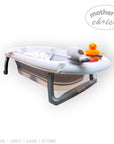 BABY BATH LARGE WITH DUCK &TOYS &CUSHION