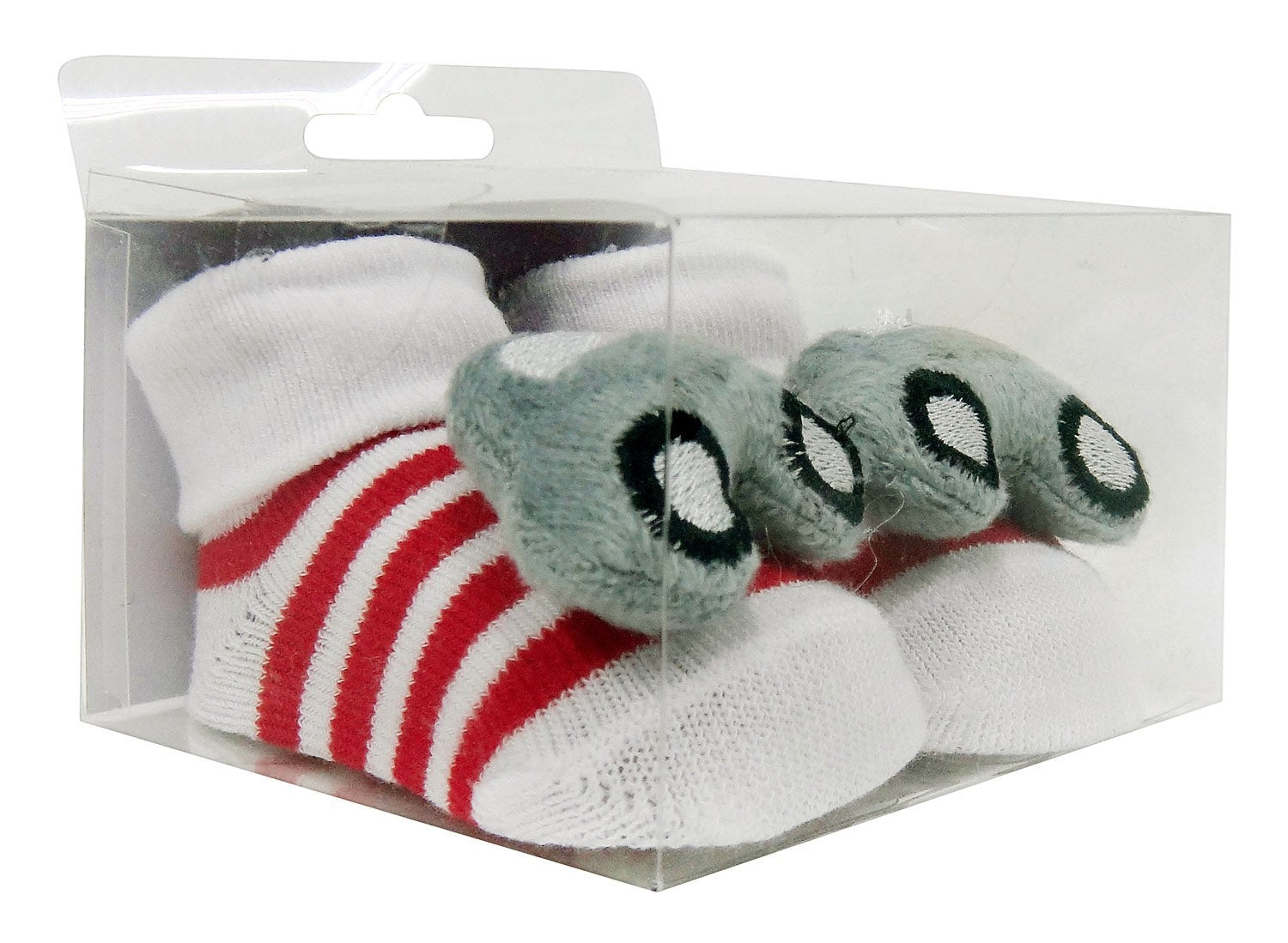 Mothers Choice Baby Box Socks With Rattle Car