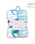 M/C 2 PACK FLEECE BLANKET DINO