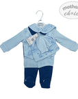 Mothers Choice Inf Boys 5 Piece Airforce Sailor Set