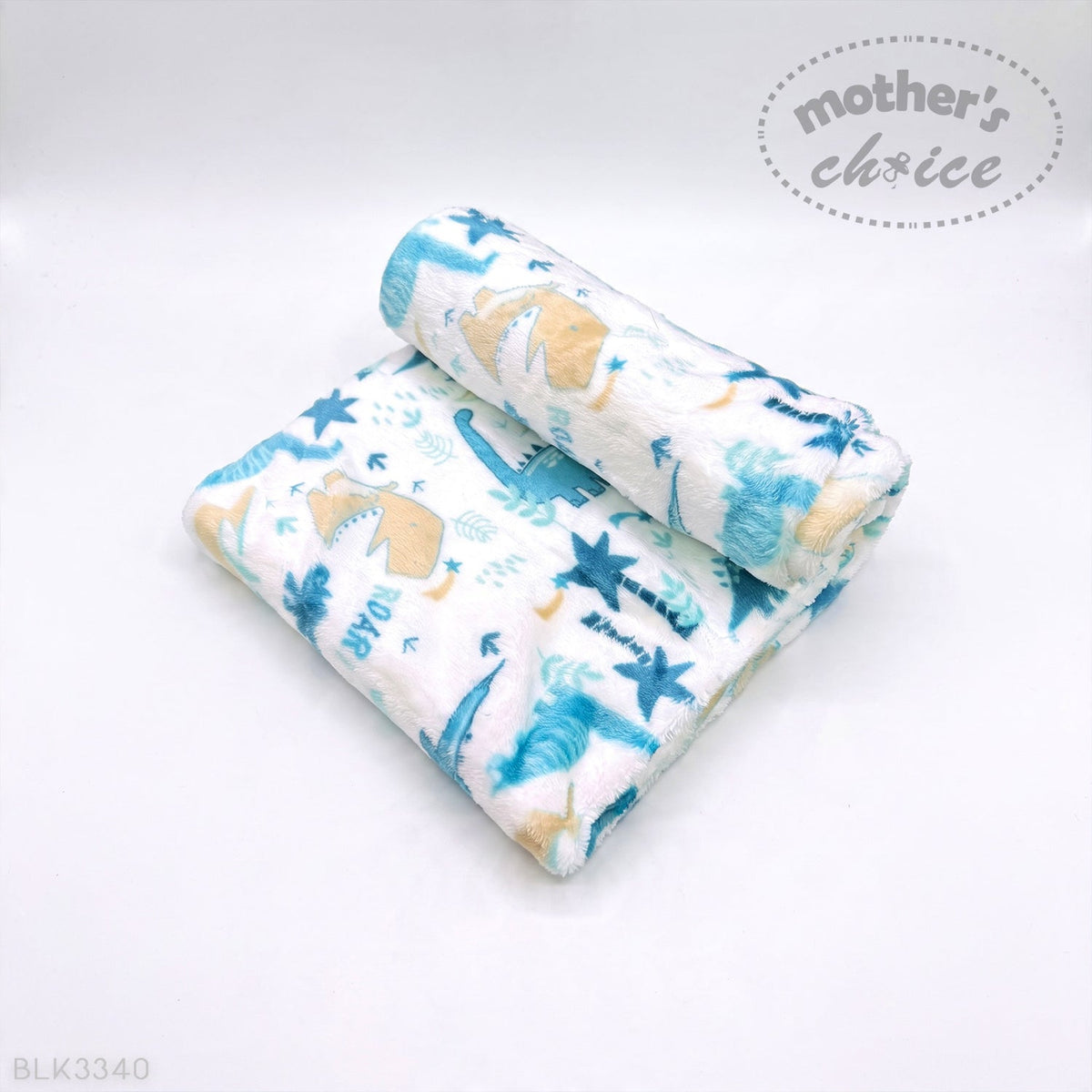 M/C 2 PACK FLEECE BLANKET DINO