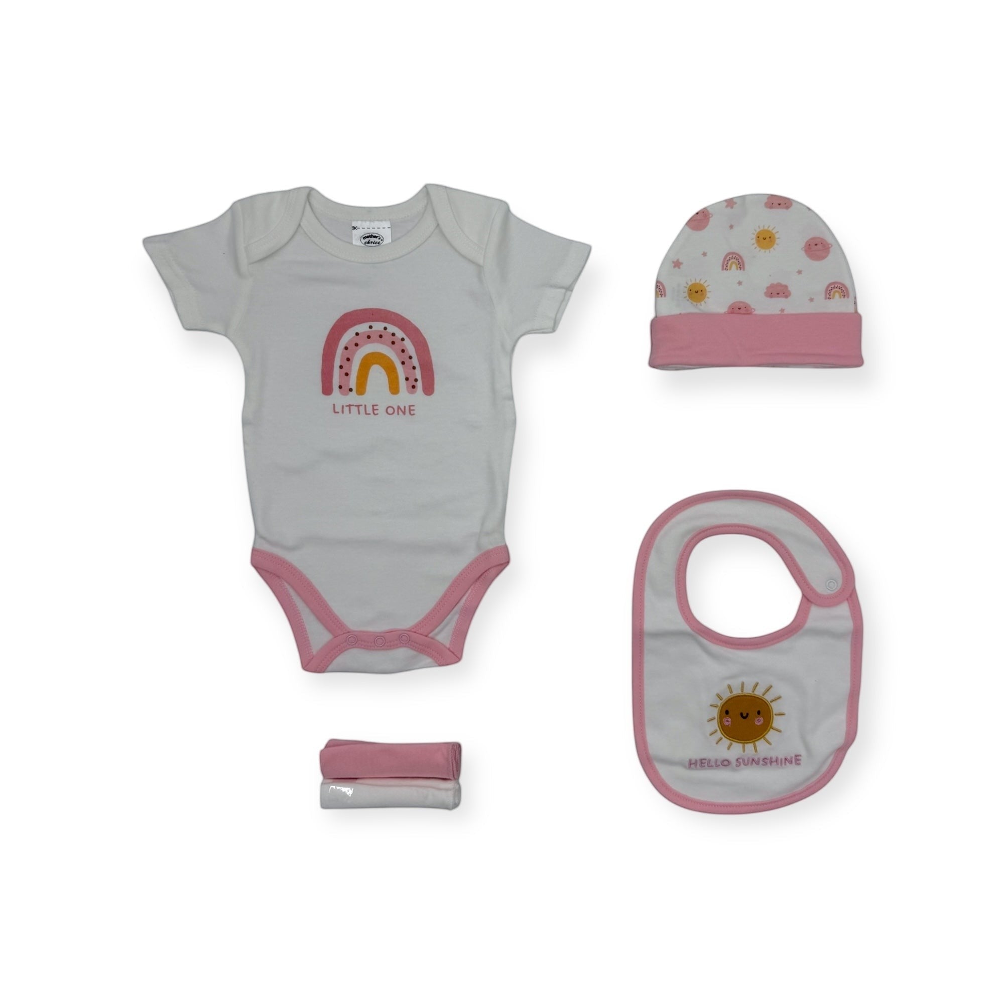 Mothers Choice 8 Piece Gift Set Rainbow
