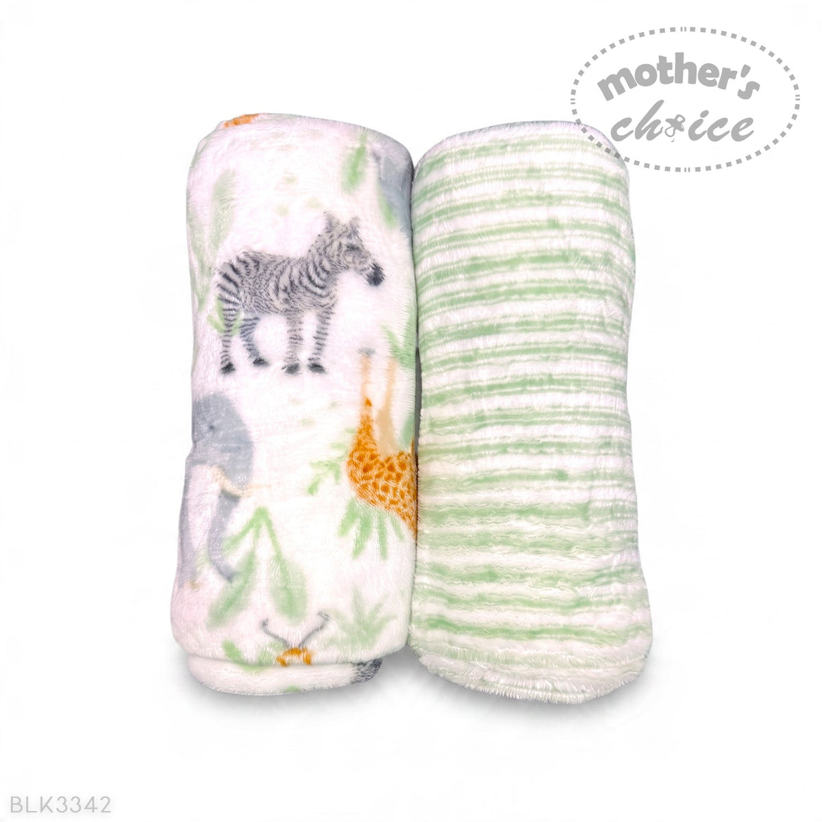 M/C 2 PACK FLEECE BLANKET SAFARI