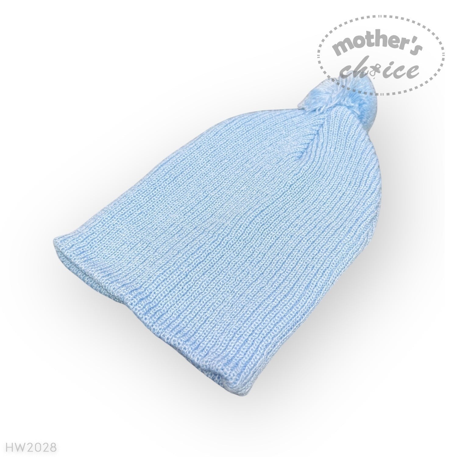 Mothers Choice Pom Pom Beanie Blue