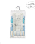 Mothers Choice  6 Pack Washcloth Set Blue Elie